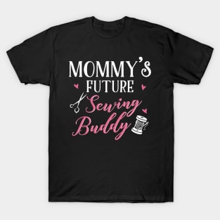 Sewing Mom and Baby Matching T-shirts Gift T-Shirt